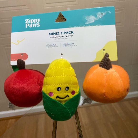- Zippy Paws Set Of 3 Little Toys With Squeaker - Picture 6 of 6